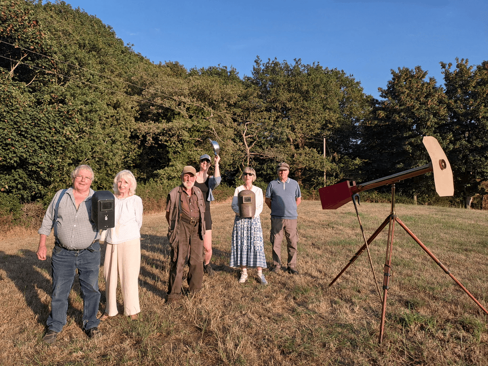 Local Astronomer Records Rare Solar Eclipse — Cheadle news photo (Cheadle COG)